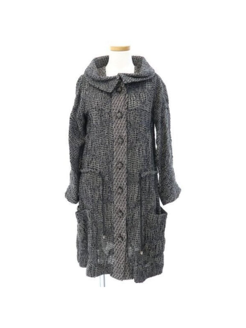 Chanel Coat Nylon Wool